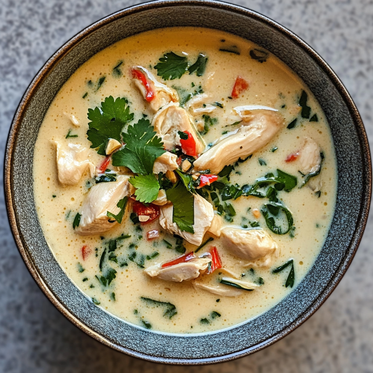 Thai Coconut Chicken Soup