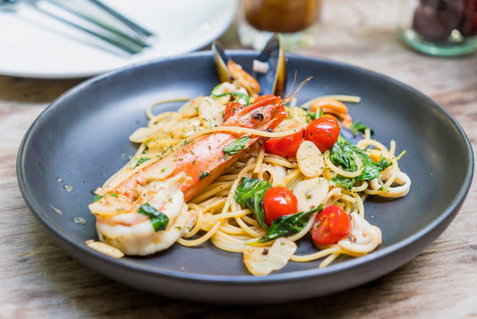 Seafood Alfredo