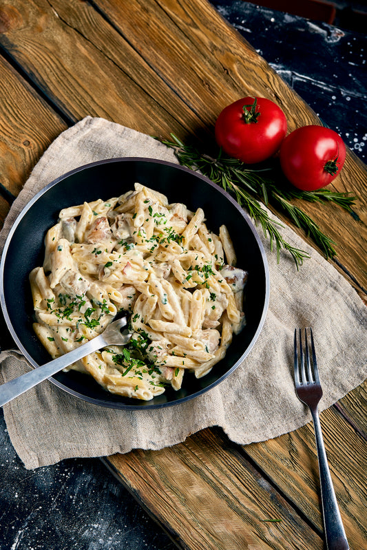 Chicken Florentine with Broccoli Pasta