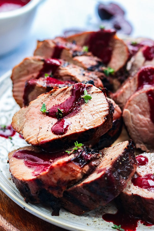 Pork with Cherries