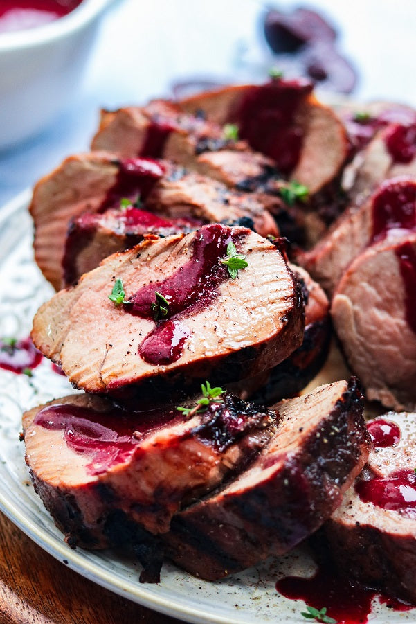 Pork with Cherries