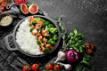 Chicken, Rice, and Vegetable