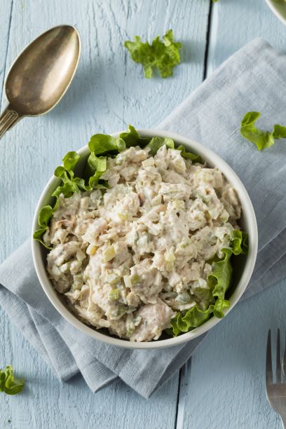 Chicken Salad with Apples and Cashews
