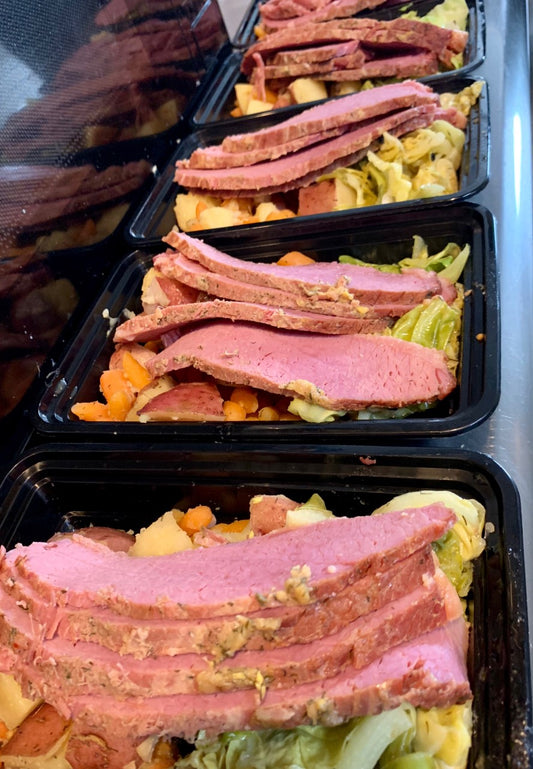 *St Patrick's Day* Corned Beef, Cabbage, and potatoes