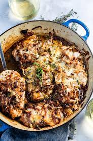 Pork with French Onion Sauce