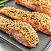 Hazelnut-Crusted Salmon