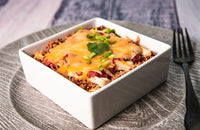 Barbecue Chicken Quinoa Bake