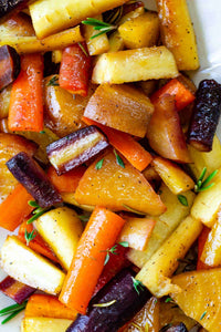 Roasted Autumn Root Vegetables