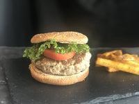 Southwest Turkey Burger & Sweet Potato Fries